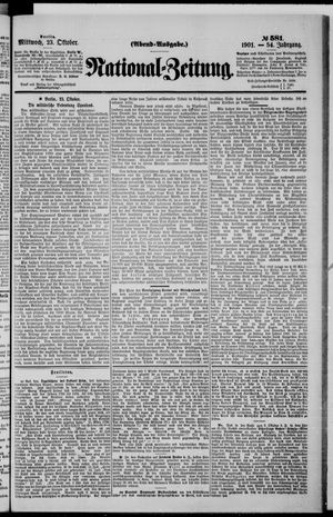 National-Zeitung vom 23.10.1901