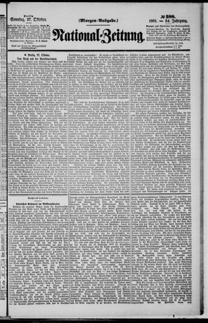 National-Zeitung vom 27.10.1901
