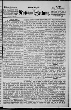 National-Zeitung vom 30.10.1901