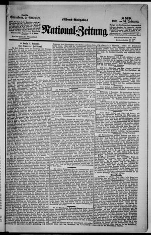 National-Zeitung vom 02.11.1901