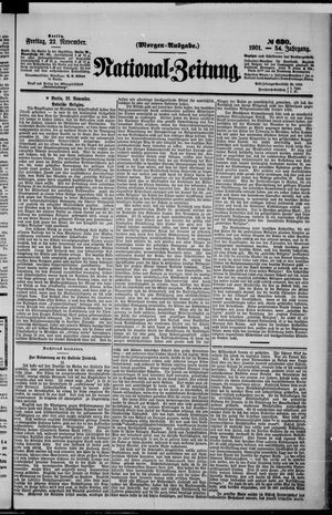 National-Zeitung vom 22.11.1901