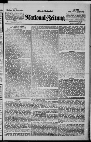 National-Zeitung vom 22.11.1901