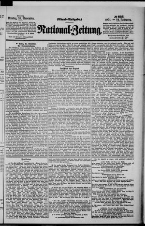 National-Zeitung vom 25.11.1901