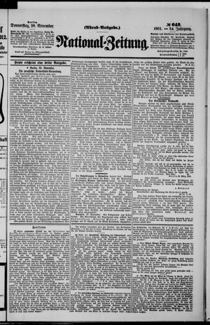 National-Zeitung vom 28.11.1901