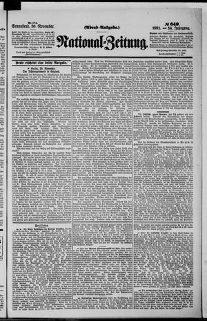 National-Zeitung vom 30.11.1901