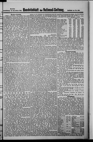 National-Zeitung vom 21.12.1901