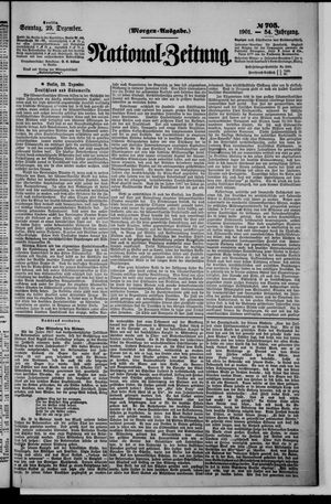 Nationalzeitung vom 29.12.1901
