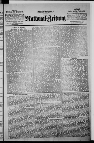 National-Zeitung vom 31.12.1901