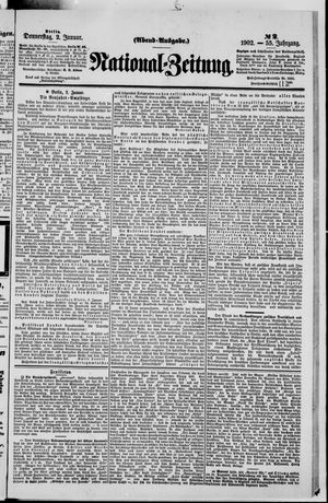 Nationalzeitung vom 02.01.1902