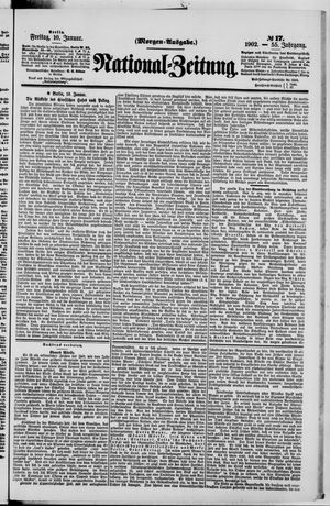 Nationalzeitung vom 10.01.1902