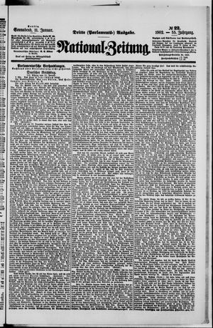 National-Zeitung vom 11.01.1902