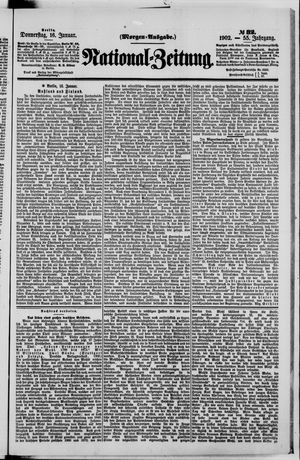 Nationalzeitung vom 16.01.1902