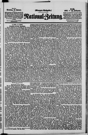 Nationalzeitung vom 19.01.1902