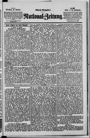 National-Zeitung on Jan 21, 1902