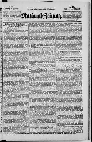 National-Zeitung on Jan 21, 1902
