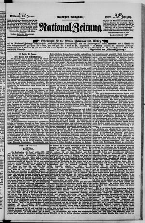 Nationalzeitung vom 22.01.1902