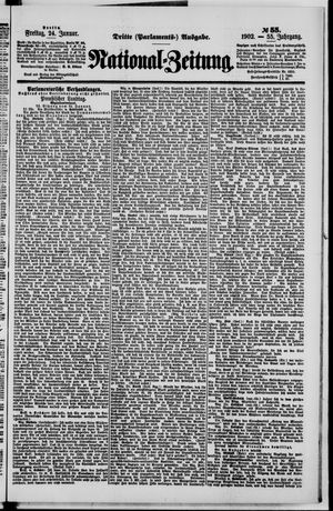 Nationalzeitung vom 24.01.1902
