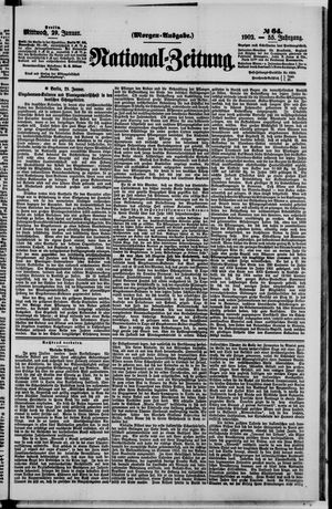 Nationalzeitung vom 29.01.1902