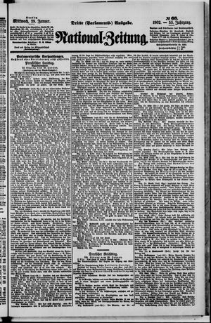 Nationalzeitung vom 29.01.1902