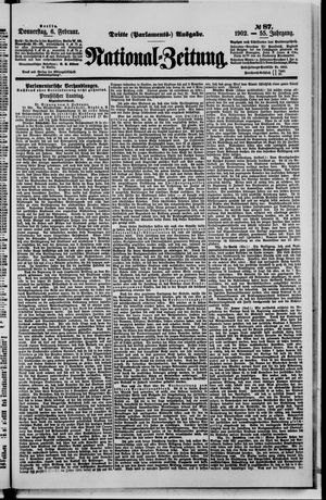 Nationalzeitung vom 06.02.1902
