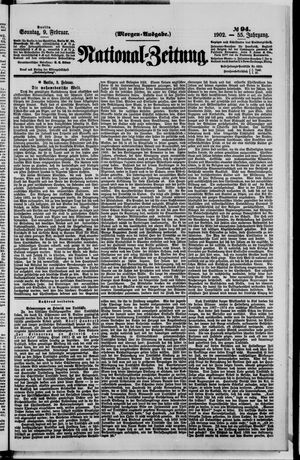 Nationalzeitung vom 09.02.1902
