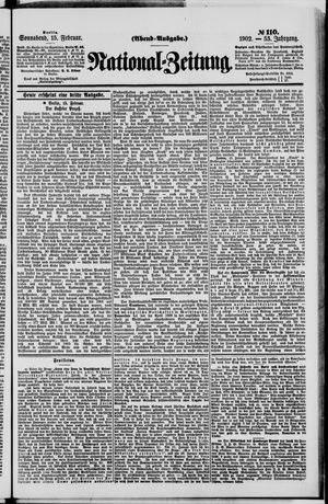 Nationalzeitung vom 15.02.1902