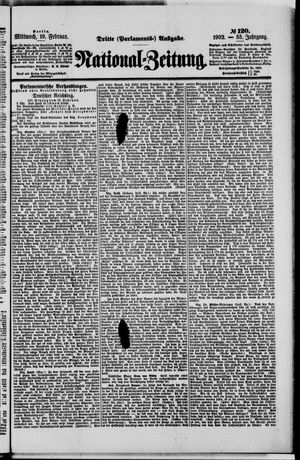 Nationalzeitung vom 19.02.1902