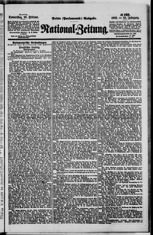 National-Zeitung vom 20.02.1902