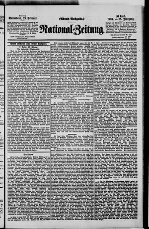 National-Zeitung vom 22.02.1902