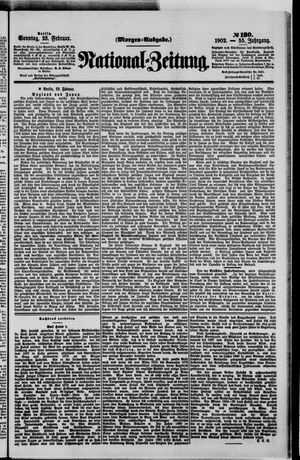 Nationalzeitung vom 23.02.1902
