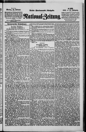 Nationalzeitung vom 24.02.1902