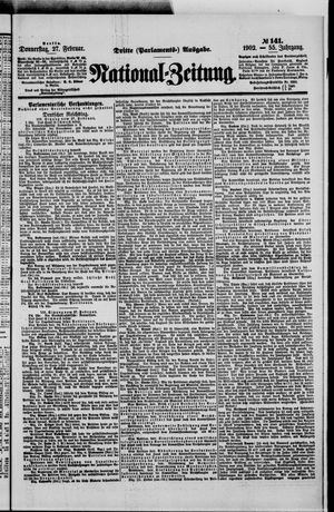 Nationalzeitung vom 27.02.1902