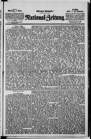 Nationalzeitung vom 05.03.1902