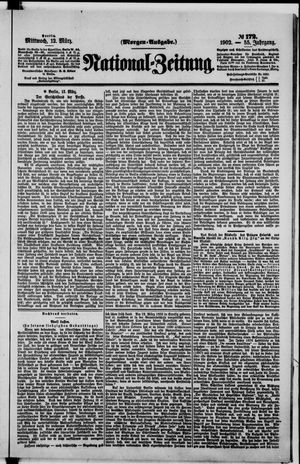Nationalzeitung on Mar 12, 1902