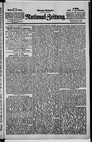 Nationalzeitung vom 26.03.1902