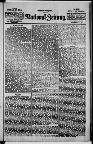 Nationalzeitung vom 26.03.1902