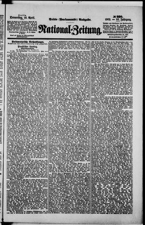 National-Zeitung vom 10.04.1902