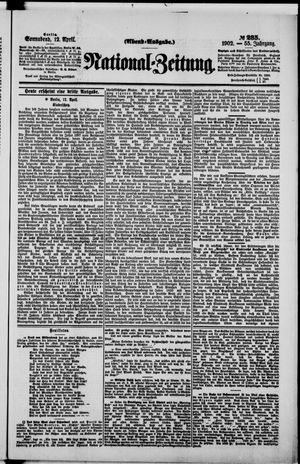 Nationalzeitung vom 12.04.1902