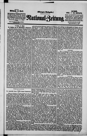 Nationalzeitung vom 16.04.1902