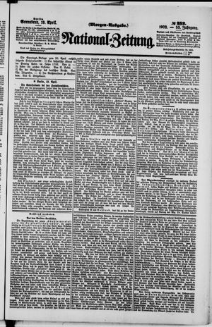 Nationalzeitung vom 19.04.1902