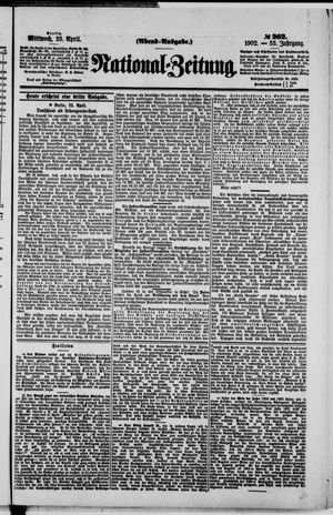 Nationalzeitung vom 23.04.1902