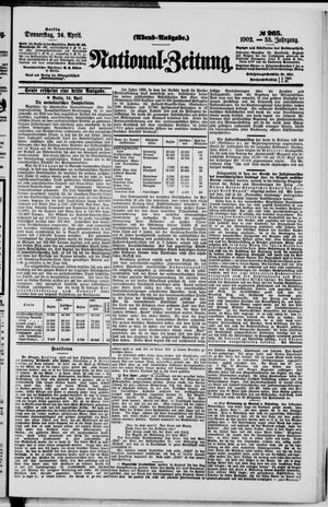Nationalzeitung vom 24.04.1902