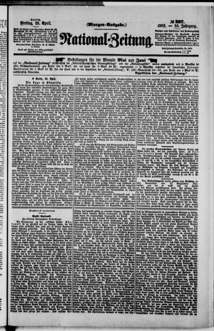 National-Zeitung vom 25.04.1902
