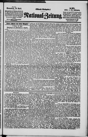 Nationalzeitung vom 26.04.1902