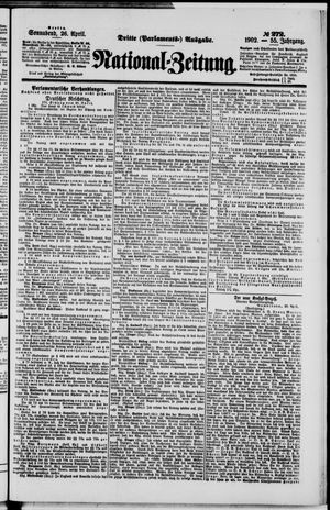 Nationalzeitung vom 26.04.1902