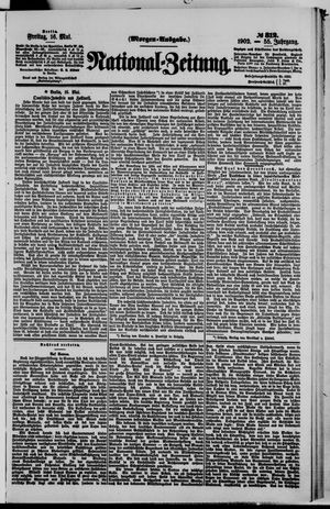 Nationalzeitung vom 16.05.1902