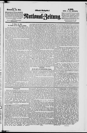 Nationalzeitung vom 24.05.1902