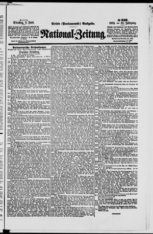 Nationalzeitung vom 03.06.1902