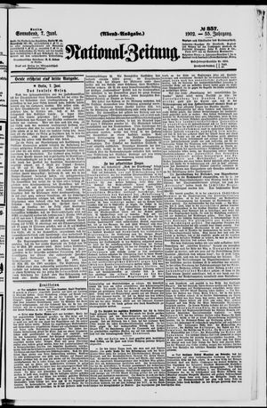 Nationalzeitung vom 07.06.1902