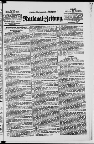 Nationalzeitung vom 11.06.1902